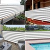 Windscreen4less 3'x29' Deck Balcony Privacy Screen Fence Apartment Balcony Mesh