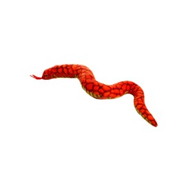 TUFFY - World's Tuffest Soft Dog Toy - Desert Snake Red - Squeakers - Multiple Layers. Made Durable, Strong & Tough. Interactive Play (Tug, Toss & Fetch). Machine Washable & Floats