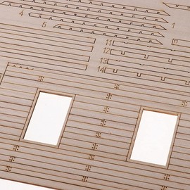 Perfeclan 1/35 Wooden European Diorama Battlefield Ruins Building Scenes Kit