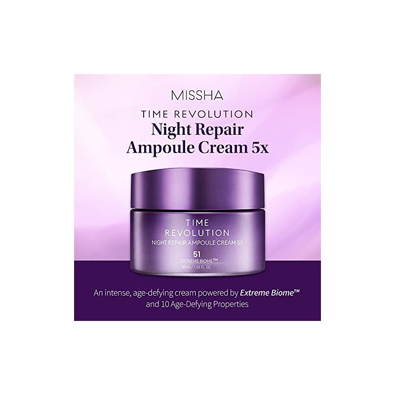 Crema Time Revolution Night Repair Ampoule Cream 50ML