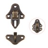 sourcing map Case Latch, Retro Style Small Size Decorative Hasp