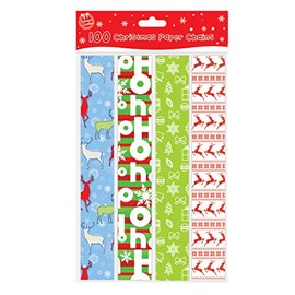 Tallon Festive Paper Chains, Multicoloured, 9588
