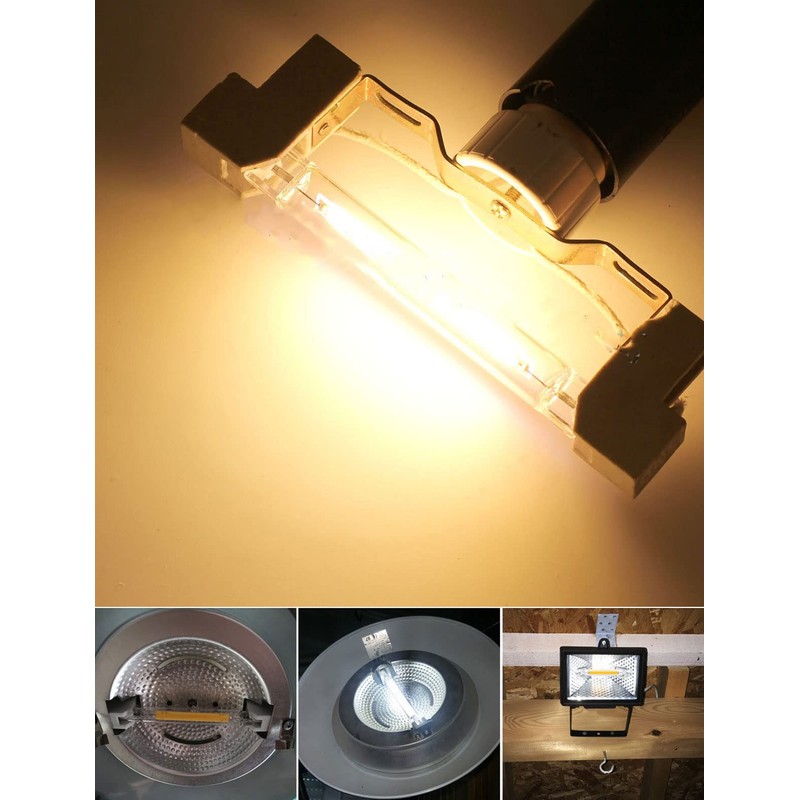 Edearkar R7S 78mm LED Bulb 10W Double Ended LED Dimmable