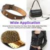 Swpeet 96 Sets 12 Styles Gun-Black Mixed Shape Spikes and