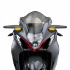 XM Adjustable Rearview Wind Wing Mirrors w/LED Lights For Suzuki