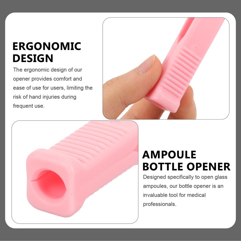 Pack of 16 Ampoule Bottle Openers Plastic Purple