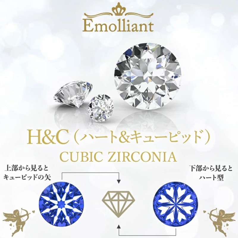 Smiley Necklace, Gift Box Set, Women's, PLUSTER 925 Silver, 925