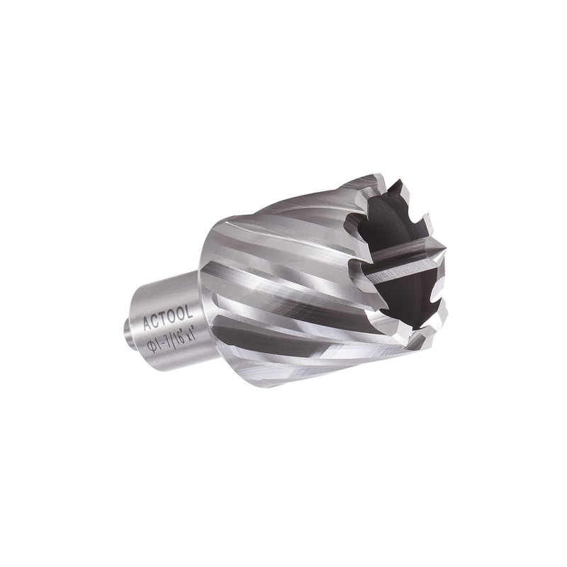 ACTOOL 1-7/16" Diameter × 1" Depth of Cut HSS ANNULAR