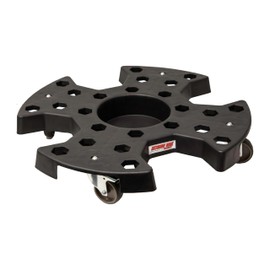 Extreme Max 5001.6812 Tire Dolly – Heavy-Duty Wheel Storage and Transport Platform with Locking Casters, 360° Swivel Base, Holds 5 Mounted Wheels or 8 Loose Tires up to 300 lbs.