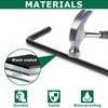 URDOGSL 24" Heavy Duty Cane Bolt Gate Drop Rod with