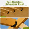25 Pcs 2x6 Joist Hangers for Wood, 20 Gauge Black