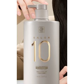 미쟝센 살롱 10 단백질 샴푸 극손상 모발용, 990ml, 1개 Mise en Scène Salon 10 Protein Shampoo for Severely Damaged Hair, 990ml, 1 piece