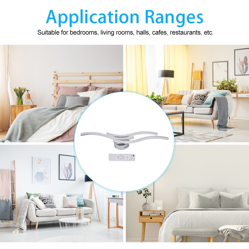 Innovative Ceiling Light LED Remote Control Dimimg Ceiling Lamp for