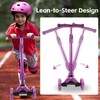 3 Wheel Scooter for Kids Ages 6-12,Kids Scooter with Light
