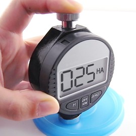 Gain Express Durometer Tester Shore A Hardness Tester, Rubber Tire Durometer Gauge 0~100HA Digital Hardness Meter with Large LCD Display