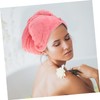 WOONEKY Toalla Microfibra Cabello para Secar Rápido Gorro Absorbente, Material
