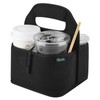 Beautyflier Reusable Insulated Coffee Cup Carrier, Portable Drink Holder with