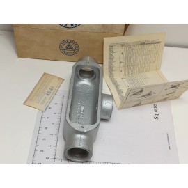 APPLETON T125-M MALLEABLE IRON UNILET 1 1/4" (NIB)