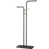 HOMEFORT Coat Rack, Freestanding Metal Coat Racks, Double-pole Clothes Hat