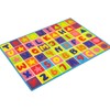 champion rugs Kids/Baby Room/Daycare/Classroom/Playroom Sit Spot Area Rug Letters Numbers
