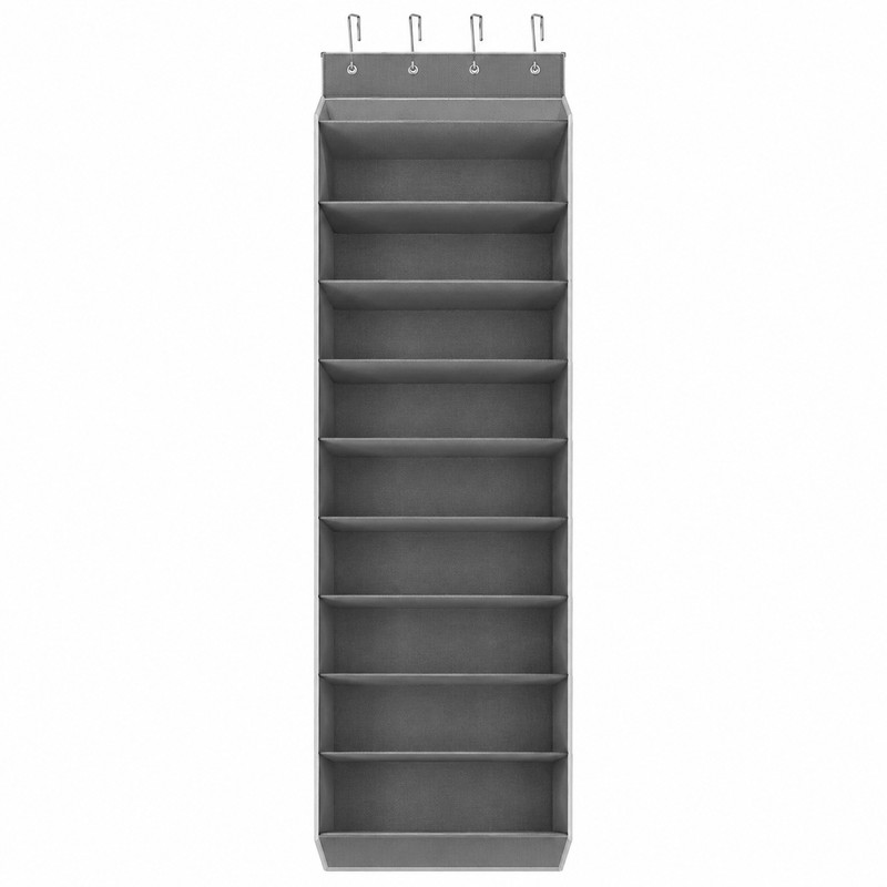 10-Tier Over-the-Door Shoe Organizer with Deep Pockets, Large Hanging Shoe