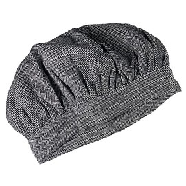 Adult Tweed Tudor Hat - Grey | Renaissance Painter, Da Vinci, Colonial, Shakespeare Costume Accessory