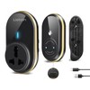 LIOTOIN Wireless Bell, Waterproof Wireless Doorbell with No Contact Required,