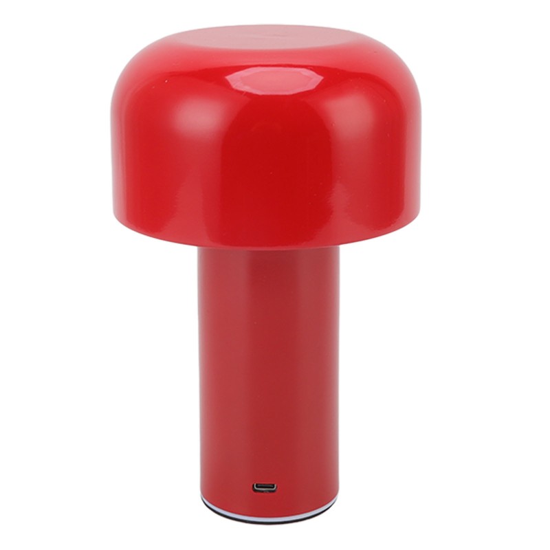 LED Desk Lamp Mushroom Design USB Charging 3 Color Temperature