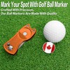 Finger Ten 2 Pack Golf Divot Repair Fixer Tools, Foldable