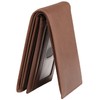 Mancini Bellagio Top Grain Leather RFID Secure Center Wing Billfold,