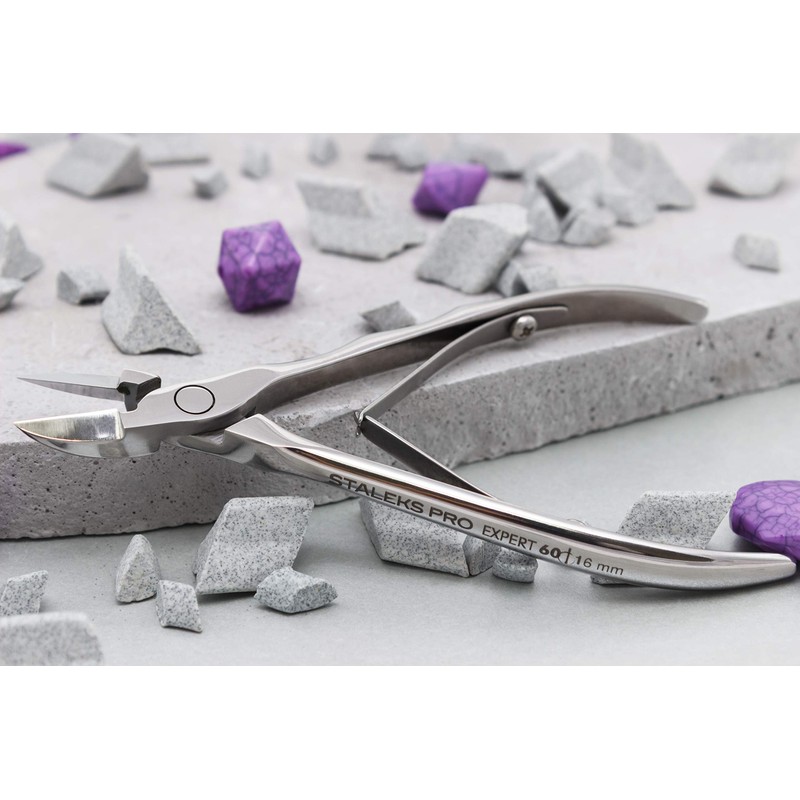 STALEKS PRO by Natury Nails Professional Nail Clippers, 12 mm,