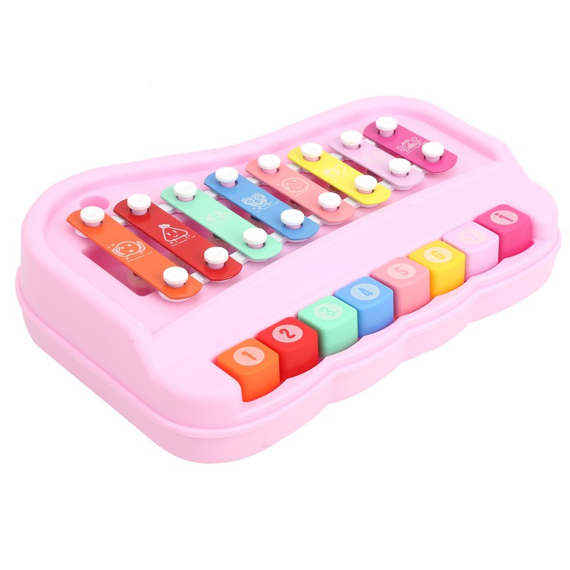 Baby Piano 8 Scale Children Xylophone Music Educational Learning Kids