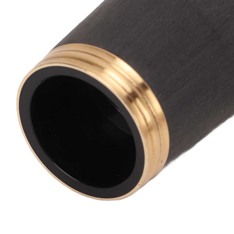 2Pcs Clarinet Engineering Plastics Barrel Black Soprano Clarinet Body Descending