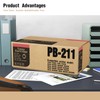 SAOUOT PB-211 Toner Replacement for Pantum M6600 M6550NW M6552NW (Black,