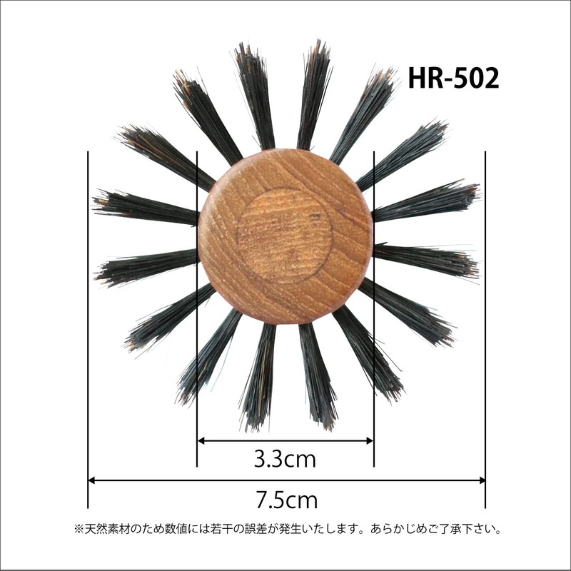 サンビー工業 日本製 ロールブラシ ハード HR (直径75mm 16行 HR-502)