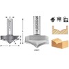 Amana Tool - 49570 Carbide Tipped Plunge Ovolo with Center