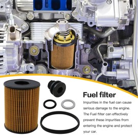 MIFADLE New Classic 26350-2S000 21513-23001 Oil Filter for 2022 2023 Hyundai Tucson Santa Kia Sorento 2.5L Engine