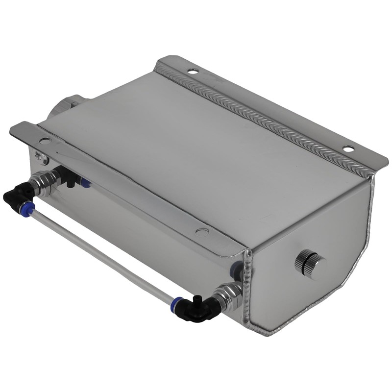 maXpeedingrods Universal 2L Radiator Overflow Tank Aluminium Alloy Coolant Engine