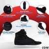 CORE Bodybuilding Shoes Beast US 7 Black