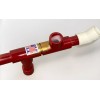 PVC Creations Marshmallow Shooter Red & Gold PVC Marshmallow Shoots