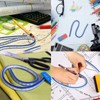 Pack of 2 Flexible Curve Ruler, Curve Ruler, Sewing, Ruler,