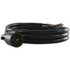 Conntek 10110-108 Heavy-Duty 7-Way Plug to Roj (9 Feet),Black