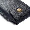 DFV mobile Leather Cover Vertical Belt Case with Magnetic Closure