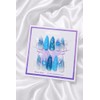 Ocean Drop Handmade Nail Tips - Stiletto / 오션 드롭