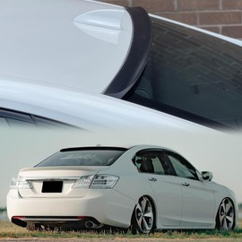 SpoilerKing Rear Window Roof Spoiler Visor (284R) Compatible with Honda Accord 2013-2017 4 Door Sedan