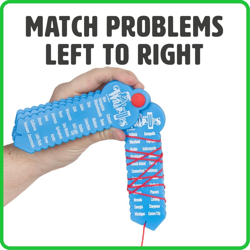 Learning Wrap-Ups States & Capitals - US Geography Keys Tool