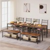 Dining Table Set for 4 Kitchen Table Set with Chairs