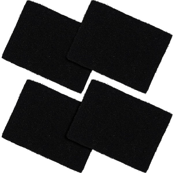 Pack of 4 Joseph Compost Bin Carbon Odour Filters Food Waste Caddy Replaceable Rectangle Filters