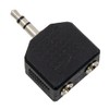 Maxor Electric 3.5mm Stereo Plugs to 2 3.5mm Stereo Jacks