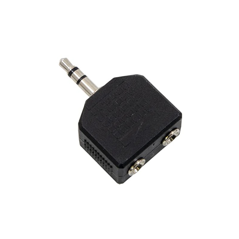 Maxor Electric 3.5mm Stereo Plugs to 2 3.5mm Stereo Jacks